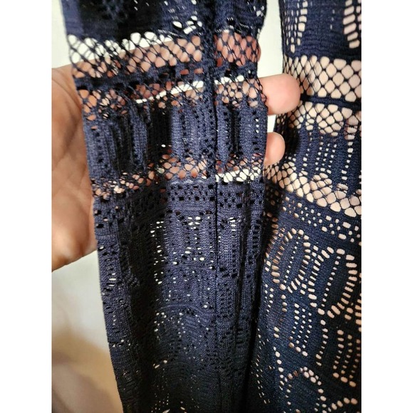 Ladies Navy Blue Dress Size Small - Picture 4 of 4